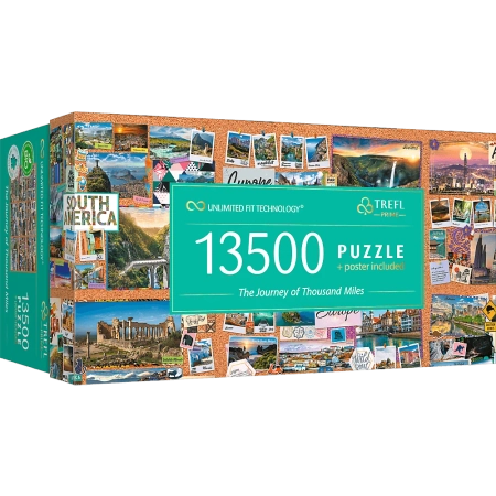 PUZZLE TREFL 13500 el. The Journey of Thousand Miles