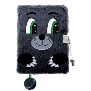 MAJEWSKI PAMIĘTNIK Z KŁÓDKĄ 3D WŁOCHACZ A5 96K MY LITTLE FRIEND MOLE 650956