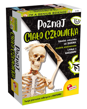 I'm a Genius Science Poznaj ciało człowieka PL100224 LISCIANI