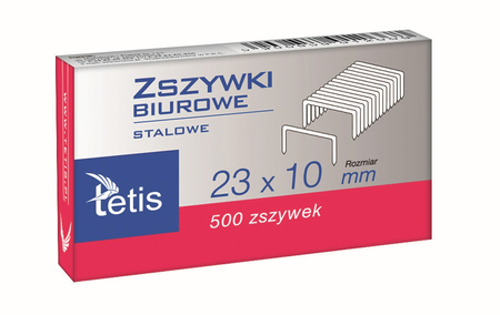 TETIS ZSZYWKI HD 23/10 500SZT GZ102-A