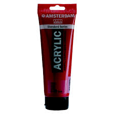 FARBA AKRYL.250ML 318 CARMINE AMSTERDAM