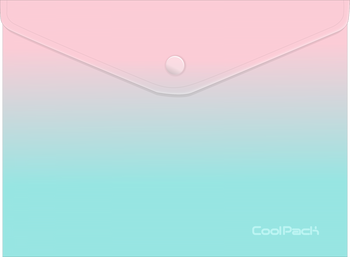 COOLPACK GRADIENT KOPERTA NA DOKUMENTY A4 NA ZATRZASK STRAWBERRY 29821