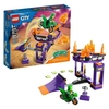 LEGO 60359 CITY WYZWANIA KASKADERSKIE - RAMPA Z KOŁEM DO PRZESKAKIWANIA