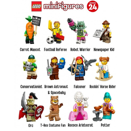 LEGO 71037 Minifigurki Seria 24