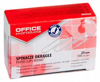 3Z SPINACZE OFFICE DEPOT 100 SZT 25MM