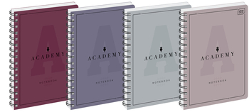 INT KOŁOZESZYT B5 100# 90G ACADEMY