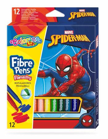 COLORINO FLAMASTRY 12KOL. SPIDERMAN 91871PTR