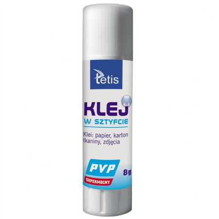 TETIS KLEJ W SZTYFCIE PVP 8G BG112-E