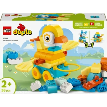 LEGO 10448 Duplo 3 w 1 zwierzątka na kółkach