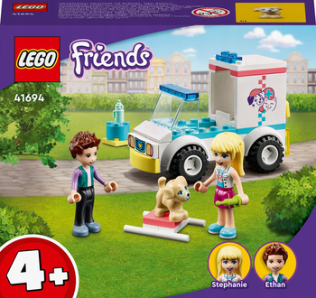 LEGO 41694 FRIENDS Karetka kliniki dla zwierzątek