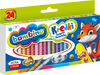 KREDKI BAMBINO ŚWIECOWE 24KOL 0218