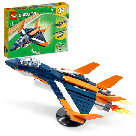 LEGO 31126 CREATOR Odrzutowiec naddźwiękowy