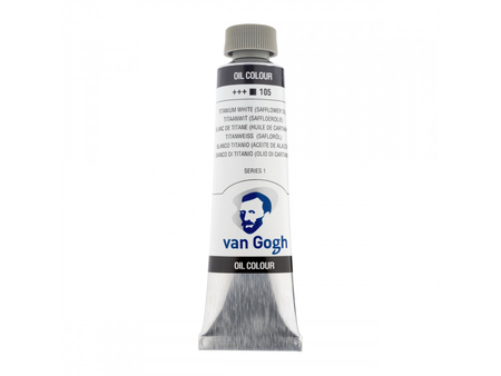 FARBA OLEJ.VAN GOGH 40ML TIT.WHITE 105