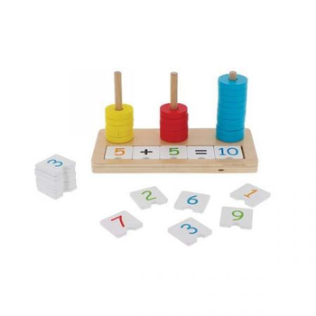 TREFL ZABAWKA DREWNIANA CYFERKOWY ZAWRÓT GŁOWY 61405