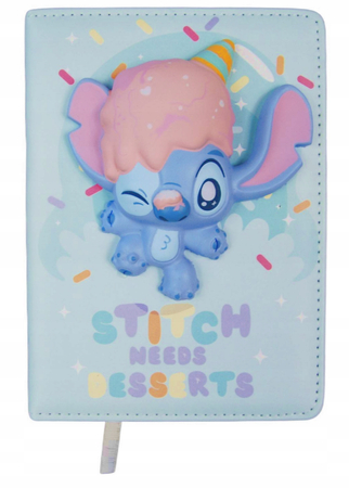 STITCH PASTEL NOTES B6 100K SQUISHY 3D WZÓR 2 75231