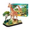 Puzzle 3D Zwierzęta Żyrafa P857H Cubic Fun