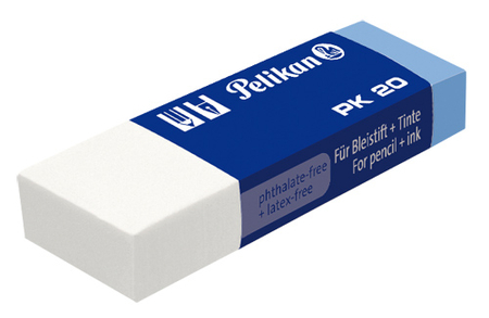 PELIKAN GUMKA PK20 DWUCZĘŚCIOWA 1SZT