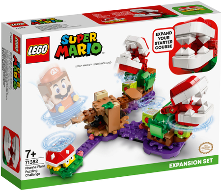 Lego 71382 Super Mario zawikłane zadanie Piranha Plant - zestaw dodatkowy