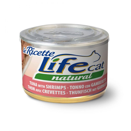 LIFE CAT PUSZ 150G TUŃCZYK I KREWETKA