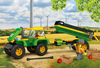 Klocki Blocki MyFarm Traktor z przyczepą KB0313