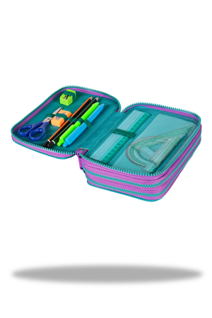 TX COOLPACK 2022 JUMPER 3  PIÓRNIK POTRÓJNY Z WYPOSAŻENIEM GRADIENT BLUEBERRY