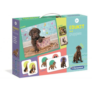 CLEMENTONI EDUKIT 4W1 PUPPIES