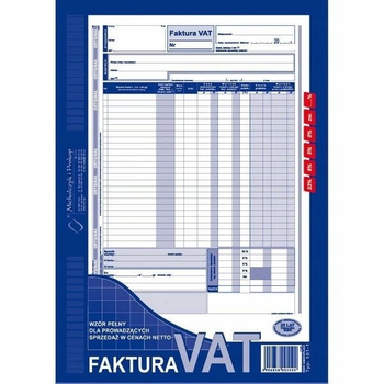 101-1E FAKTURA A4 PEŁNA