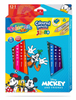 COLORINO KREDKI OŁÓWKOWE TRÓJKATNE JUMBO 12SZT/13 KOL+TEMP. MICKEY 89861PTR