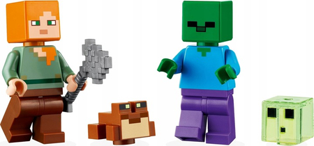 LEGO 21240 MINECRAFT Przygoda na mokradłach