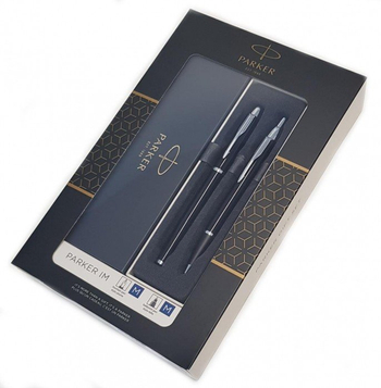 PARKER IM DUO PIÓRO+DŁUGOPIS CZARNY MAT CT 2093215