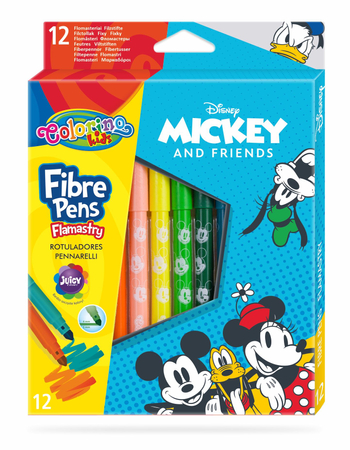 COLORINO FLAMASTRY 12KOL. MICKEY 89939PTR