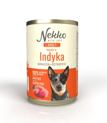 NEKKO PIES 400G ADULT INDYK/BURAK/OSTROPEST