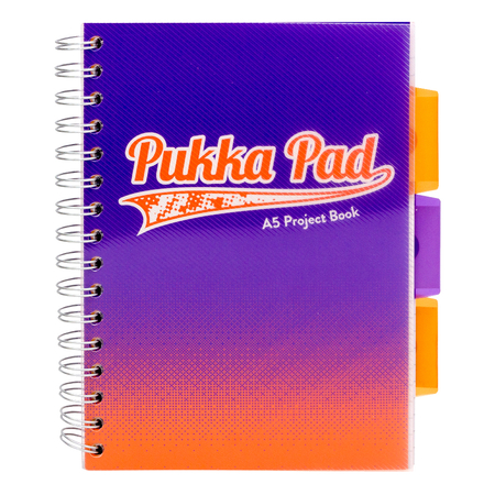 PUKKA PAD KOŁOZESZYT A5 PROJECT BOOK FUSION NIEBIESKI 8415-FUS