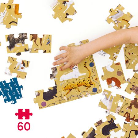 CZUCZU PUZZLOVE KOTY 60EL