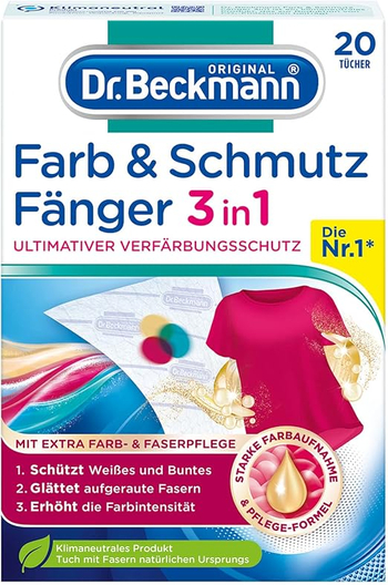 DR.BECKMANN CHUST.DO PRANIA UNIWER. 20SZT