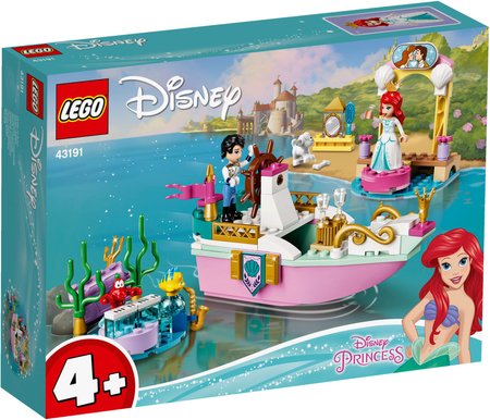 Lego 43191 Disney Princess Disney Princess - Świąteczna łódź Arielki