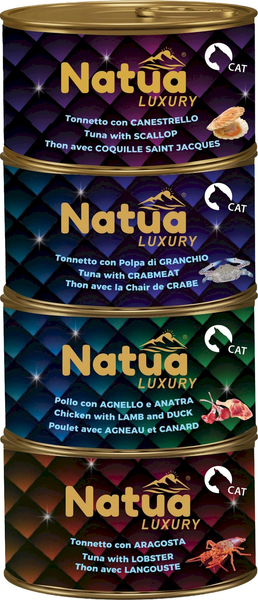 NATUA PUSZK 85G LUXURY TUŃCZYK Z PRZEGRZEBKIEM W GALARECIE