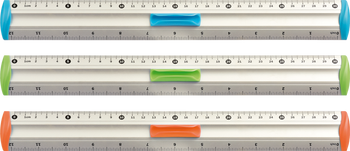 TETIS LINIJKA ALUM.Z 20CM BL040-ZB