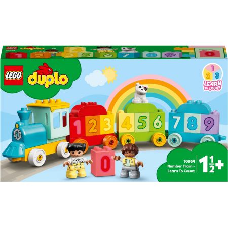 LEGO 10954 DUPLO TOWN POCIĄG Z CYFERKAMI - NAUKA LICZENIA