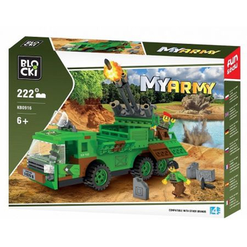 KLOCKI BLOCKI MYARMY WYRZUTNIA RAKIET 222EL KB0916