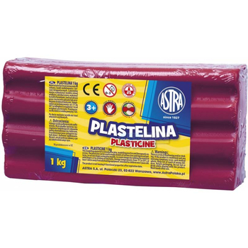 ASTRA PLASTELINA 1KG PURPURA