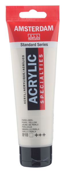 FARBA AKRYL.AMSTERDAM 818 PEARL YELLOW 120ML