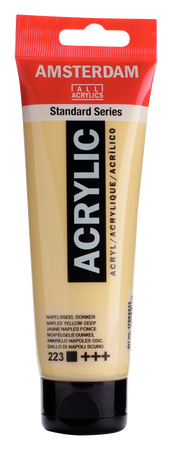 FARBA AKRYL.AMSTERDAM 223 NAPLES YLW.DP. 120ML