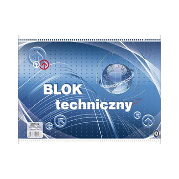 BLOK TECH.A3 BIAŁA Q 1SZT