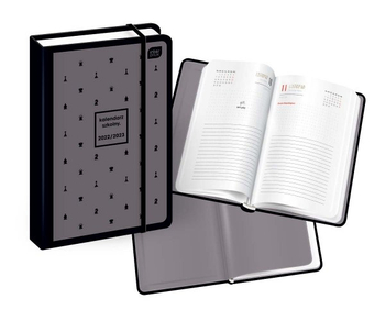KALENDARZ SZKOLNY B6 352 BLACK 297105