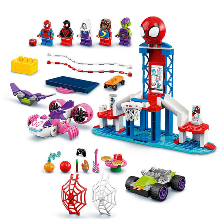 LEGO 10784 SUPER HEROES MARVEL Relaks w kryjówce Spider-Mana