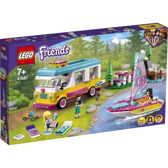 LEGO 41681 FRIENDS LEŚNY MIKROBUS KEMPINGOWY I ŻAGLÓWKA