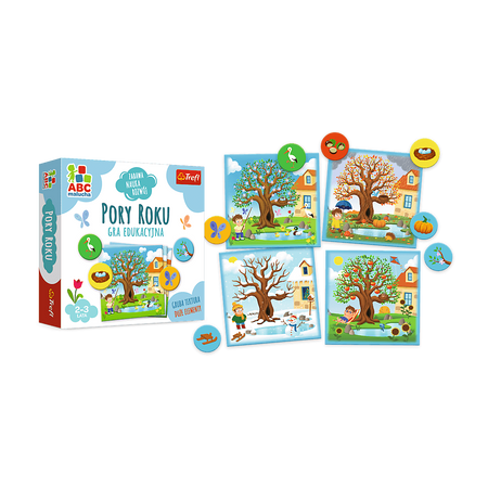TREFL PORY ROKU ABC MALUCHA GRA EDUKACYJNA