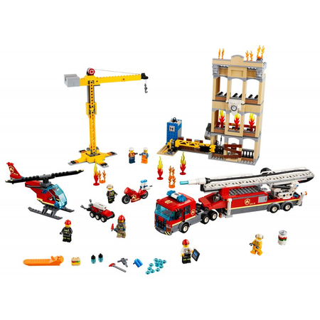 LEGO 60216 CITY STRAŻ POŻARNA W ŚRÓDMIEŚCIU (2019-2021)