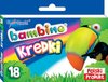 KREDKI ŚWIECOWE BAMBINO 18KOL 0201